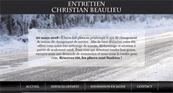 Desktop Screenshot of christianbeaulieu.com